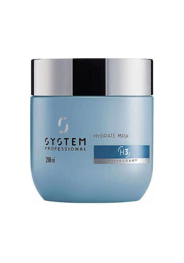 System Professional Hydrate Nemlendirici Kuru Saçlar İçin Saç Maskesi H3 200 ML