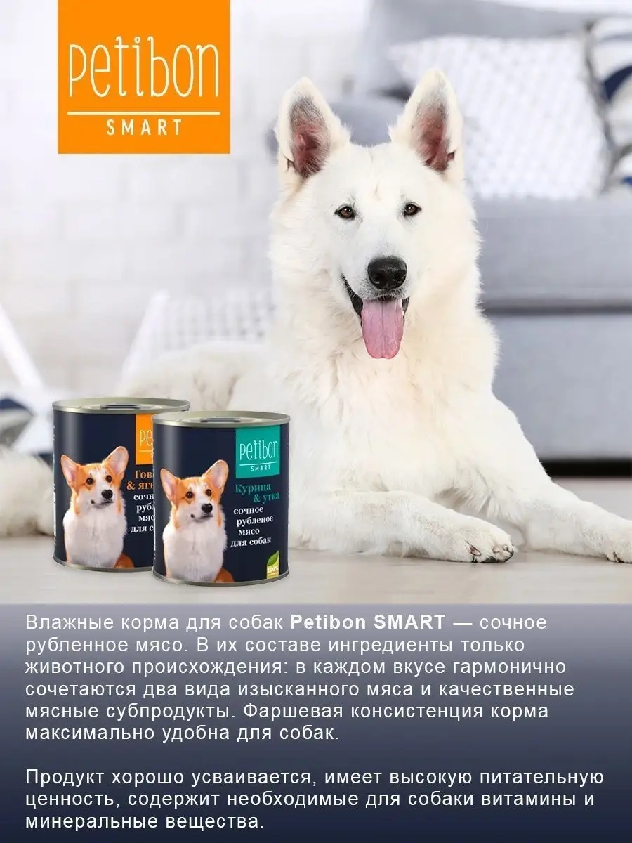 Petibon Petibon 240 G 12 Adet 4 Lezzetli Köpekler İçin Yaş Mama 162190639