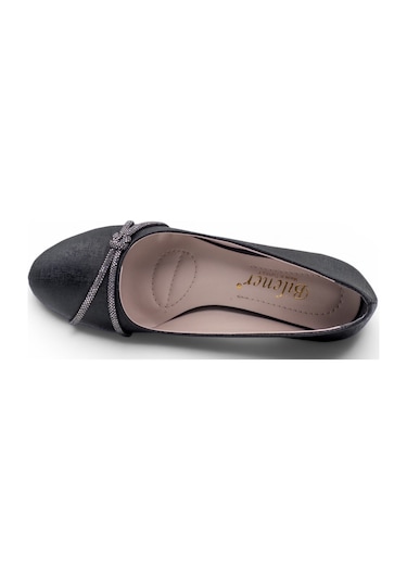 Bilener 0151 Taşlı Kadın Stiletto siyah