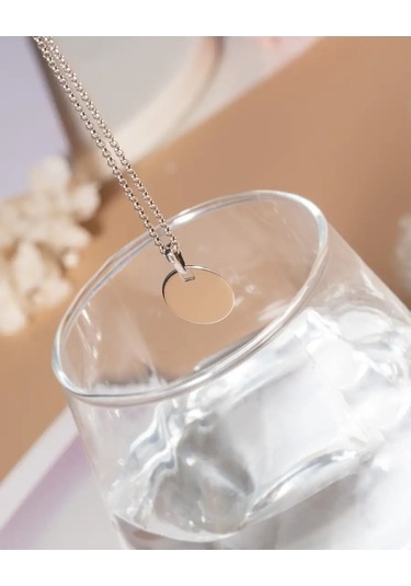 Sılverme 925 Gümüş Madalyon Kolye 29449614