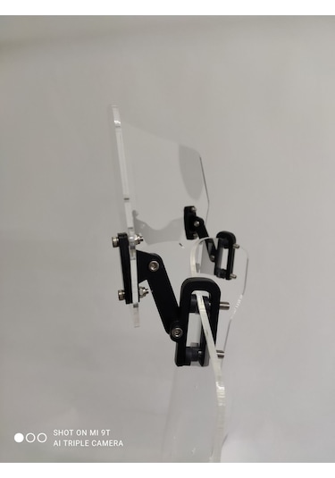 Yeni Üniversal Deflektör Rüzgar Saptırıcı Genişlik:320mm X Yükseklik:135mm