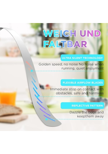 Jialan 2 Adet Masa Sineği Kovucu, Sivrisinek Kovucu, Sivrisinek