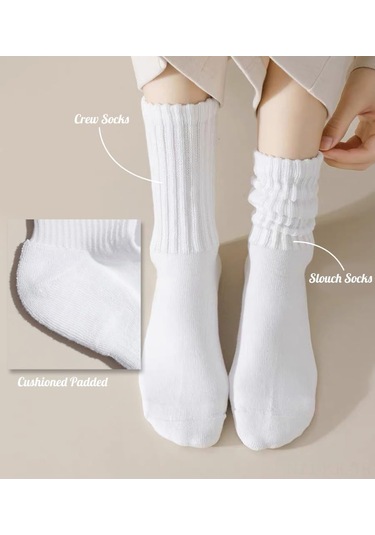 Gajeena Siyah Düz Dikey Çizgili Koluuklu Orta Boy Bilek Çorabı 1 Adet - 95% Polyester 5% Spandex Siyah