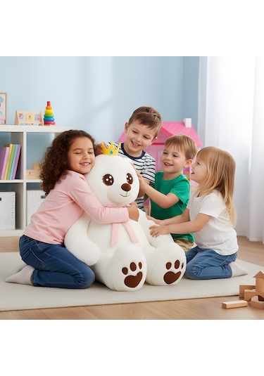Lala Bear 110 Cm Çok Renkli