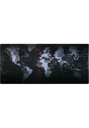 Appa Dünya 1 Oyuncu Mouse Pad 80X40 Cm Kaymaz Dikişli