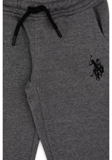 U.s. Polo Assn. Erkek Çocuk Antrasit Melanj Eşofman Altı 50314026-vr081 Antrasit Melanj