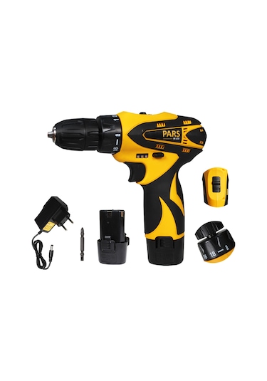 Pars PR 4110 Akülü Vidalama 12V 1.3 Ah + 1 Akü