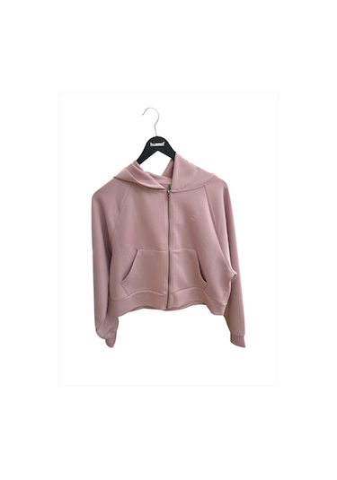 Benetton-w21466 Benetton Kadın K.pudra Sweatshirt Pudra
