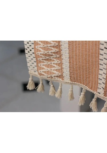 Dolce Casa Masa İçin Dekoratif Yastık Örtü, 35x145 167186624 Kahverengi