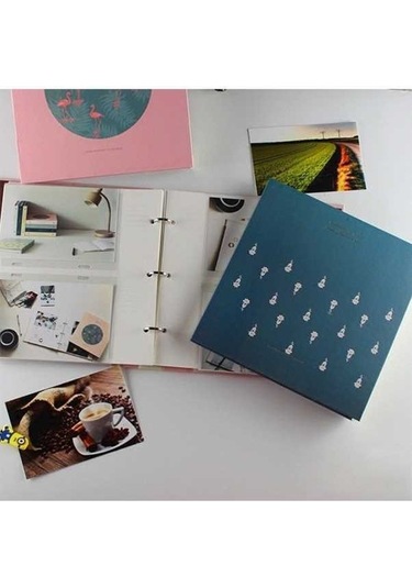 Tongxida 5 İnç Dıy Yaratıcılık Eklentisi Tip 3r Sifonlu Ütü Halkası Aile Fotoğraf Albümü