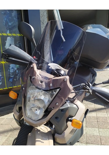 Yamaha Tenere Xtz660 Ön Cam Açık Füme Zeus 50cm 4mm