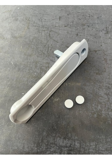 Beyaz Alüminyum Sürme Gömme Gizli Kol