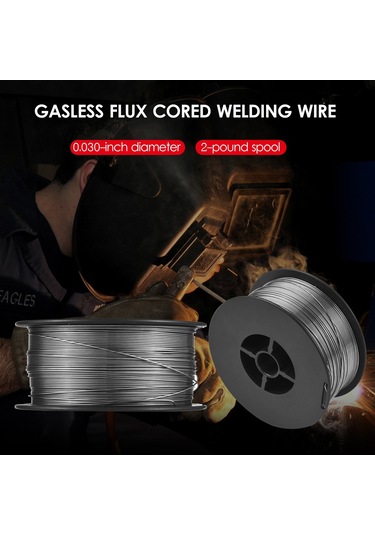 Hallow 0 03 İnç 2 Lbs Özlü Özlü Tel Gazsız Özlü Kaynak Teli