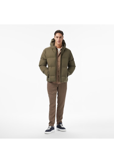 Nautica Erkek Yeşil Regular Fit Mont Desenli J57010t Yeşil