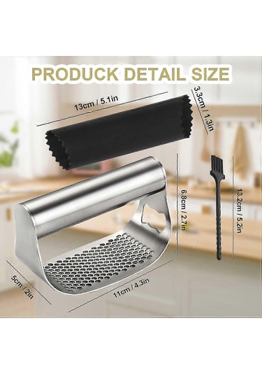 2024 Paslanmaz Çelik Sarımsak Ezici, Soyma Ve Temizleme Özellikli Çok Renkli