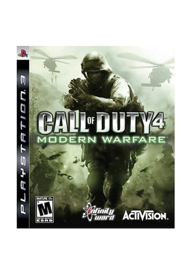 Call Of Duty 4: Modern Warfare Ps3 Playstation 3 Oyun Cd Teşhir