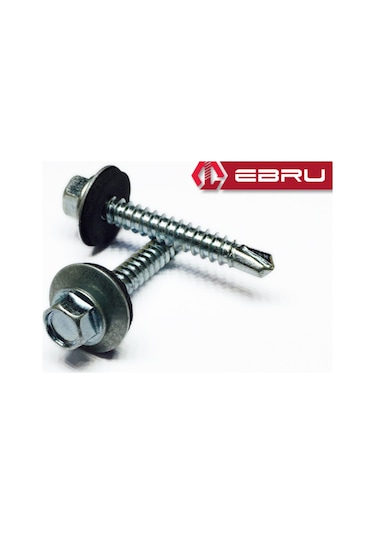 Matkap Uçlu Çatı Trapez Vidası 5,5x50 - 20 Adet