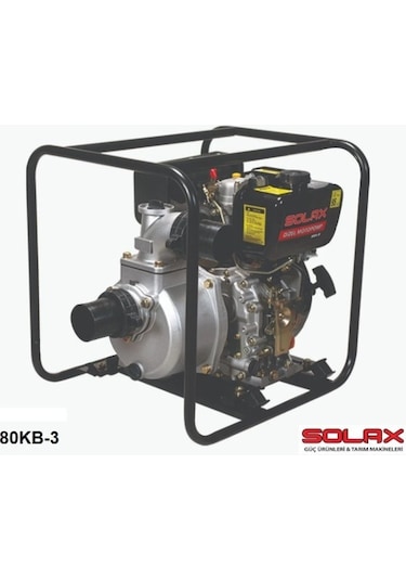 Solax 80kb-3 Dizel Su Motoru Motopomp 3 İnç