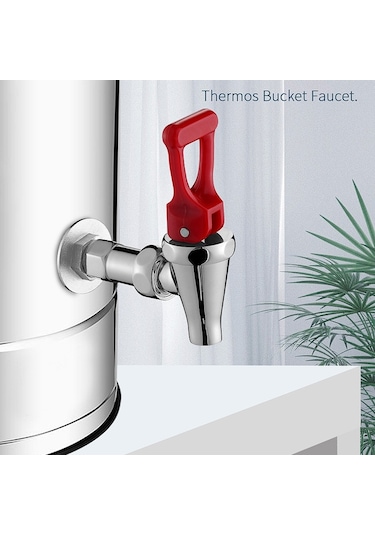 Cbtx Yalıtım Kovası Musluk Aksesuarları Süt Çay Su Ağzı, Stil: Döner Anahtar Kısa 3 Nokta Çok Renkli