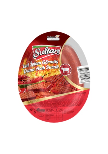 Sultan Etçi Vakumlu Acılı Kangal Sucuk 200 G