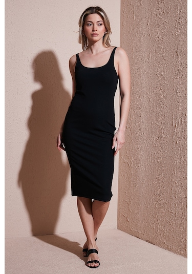 Fashion Friends Bayan Elbise 25y0299k1 Siyah Siyah Fashion Friends Bayan Elbise 25y0299k1 Siyah Siyah