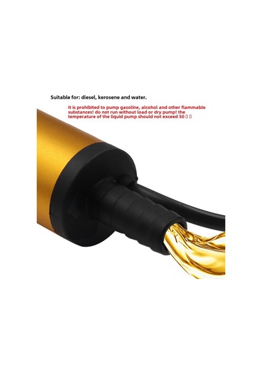 Geeksen 38mm Dc5v/12v/24v Elektrikli Akü Pompa - Dizel Yağ Su Çekici, Dış Filtreli Gümüş Kelepçe Tipi, Renkli Kutuda