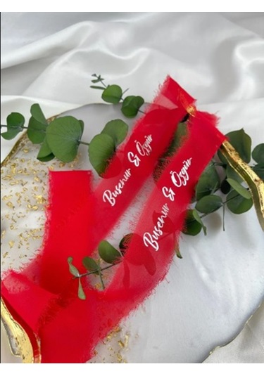 İsimli Söz Nişan Kurdelesi - İpek Kurdelesi K-1