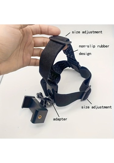 Ayarlanabilir Baş Üstü Cep Telefonu Tutucusu Birinci Şahıs Perspektif Fotoğrafçılığı, Canlı Kamera Tutucusu