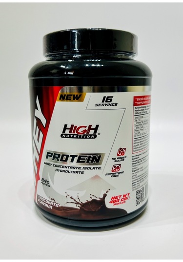 Protein Tozu 480 Gr Çikolata Aromalı Whey Protein 24 Gram Protein 16 Servis