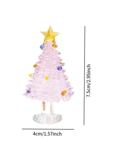 Pazly Yılbaşı Suntek Stil-b Ofis Heykeli Heykelcik Ev Ağacı Ry