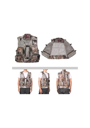 Artfulabode Yeşili Yeşil Yeleği Yeleği Yaz Ordu Kuruyan Koyu Hızlı Fotoğrafçılığı Çok Cepli Ceket Bel Balıkçılık Ağ Zj Koyu Yeşil