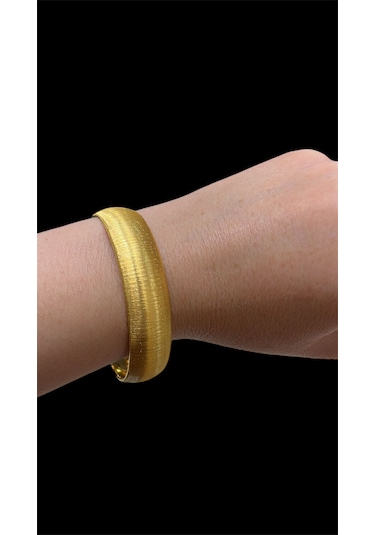 22 Ayar Kum Desenli Bilezik 15 Gr.