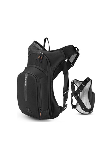 West Bıkıng 10l Bisiklet Bisiklet Sırt Çantası Bisiklet Sürme Koşu Siyah Siyah