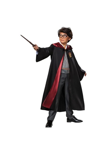 Harry Potter Gryffindor Cübbe Çocuk Boy - Harry Potter Kostümü 7-8 Yaş