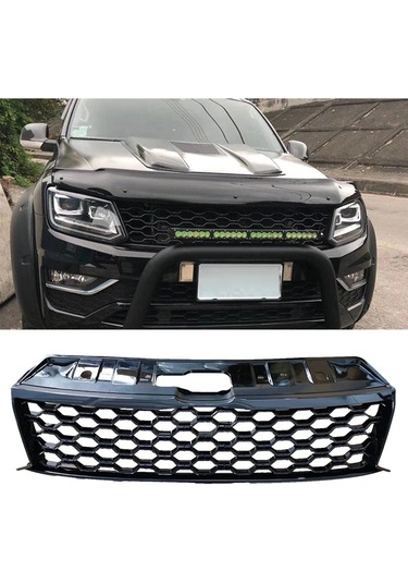 Volkswagen Amarok Ön Panjur Izgara Siyah Piano Black 2015-2019