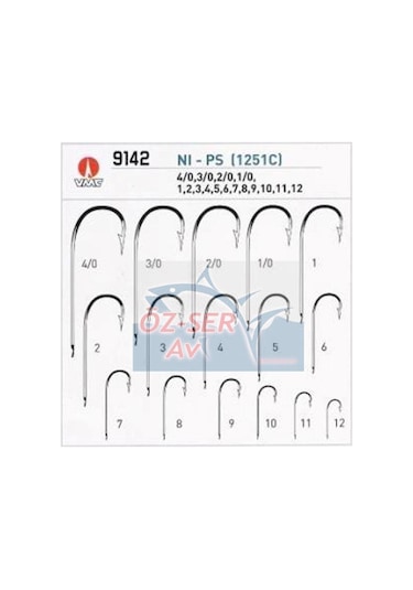 Vmc 9142Nı Düz Uzun Nikel Çelik Iğne Serisi