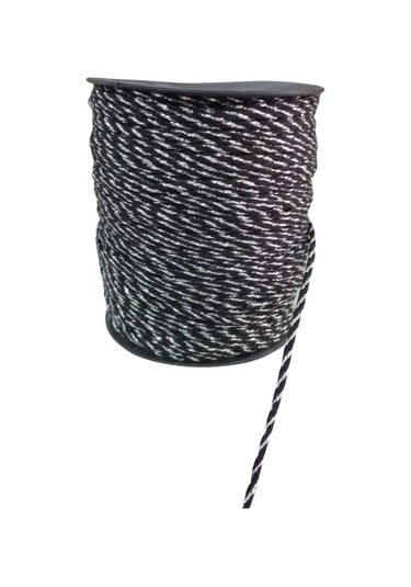 Bileklik İpi, Hediye Paketleme İpi, Şans, Bereket, Aşk, Şifa, Güç 1 Mm Pamuk 1 Metre Siyah