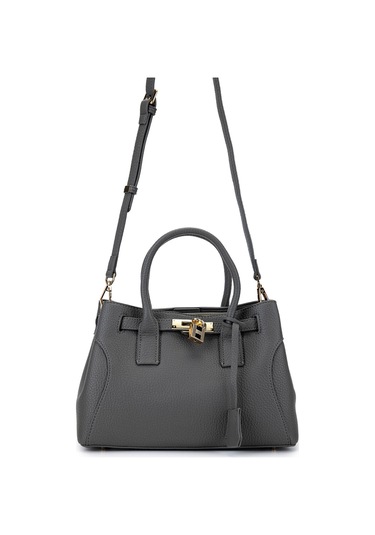 Tamer Tanca Kadın Suni Deri Gri Omuz Çanta 921 27083 Bn Cnt Sk25-26 Grı Gri