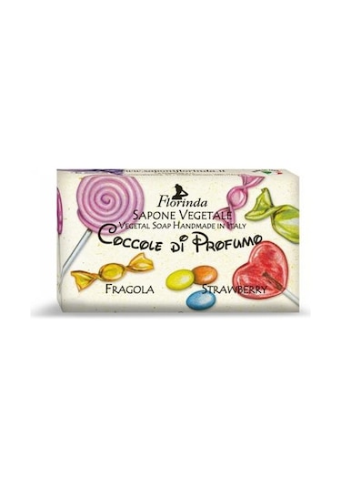 Florinda Baby Coccole di Profumo Fragola Strawberry Vegetal Soap