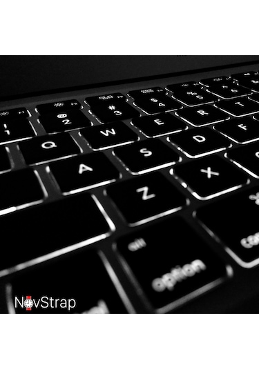 Apple Uyumlu MacBook Pro 2021 14 Inç A2442 Klavye Koruyucu Kılıf Siyah