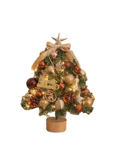 Novahub Yeni Süslemeleri Noel Noel Model Mini Malzemeleri Işık Gerekiyor Dekorasyon Değişiklik Ağacı Ny