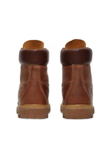 Timberland Tb127094 Timberland Premium 6 Inch Lace Up Waterproof Kahverengi Erkek Bot Kahverengi