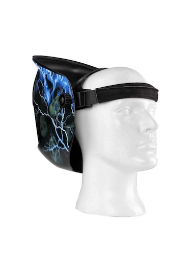 Güneş Otomatik Karartma Kaynak Maskesi Başa Takılan Argon Ark Kaynak Şapkası Kaynakçı Özel Işık Kask