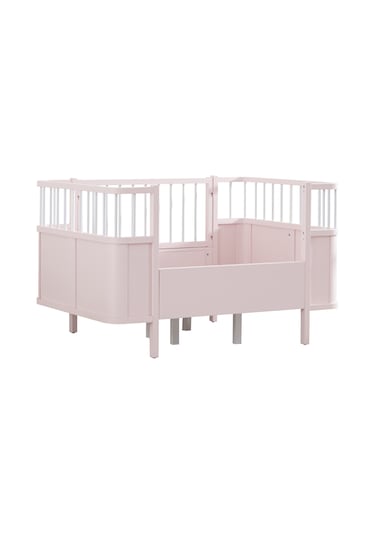 Siesta Büyüyen Beşik 90x130, Siesta Karyola 90x190 - Pembe