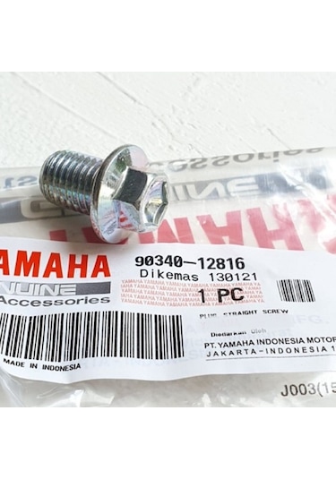 Yamaha Nmax 125 / 155 2021 Or.  Yağ Tapası 90340-12816-00