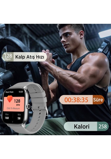 Bix SW03 2.01" Akıllı Saat (Distribütör Garantili)