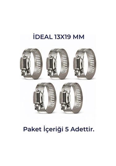 Hortum Kelepçesi 5 Adet 13x19' Luk