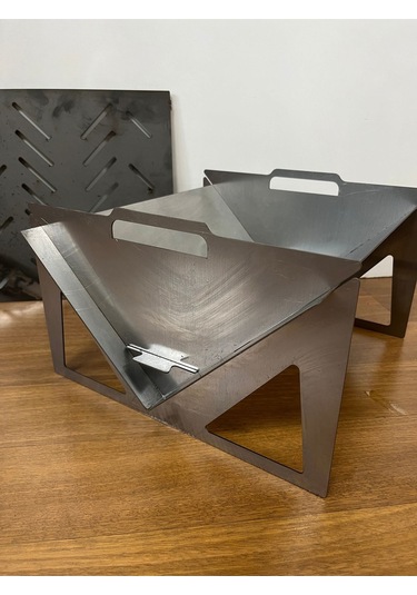 Fbt Mangal Kamp Ocagi Ates Cukuru Katlanir Portatif Mangal Diğer