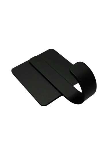 Ardini Kendinden Yapışkanlı Askılık Mat Siyah 03 Pakette 5 Adet Çok Renkli