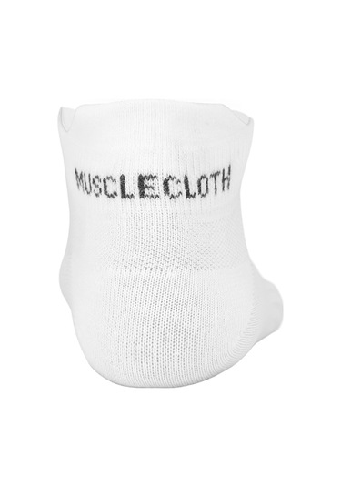 Musclecloth Low Cut Çorap Beyaz Beyaz
